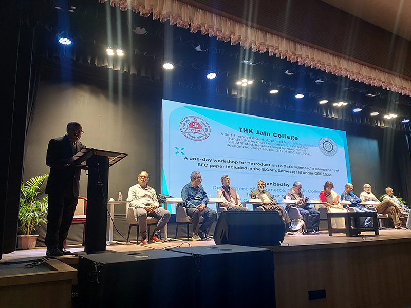Welcoming Speech by the Incharge sir Dr. Asit Kumar Monal
